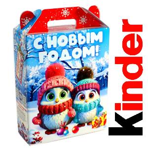 Детский подарок на Новый Год в жестяной упаковке весом 830 грамм по цене 3297 руб в Озерске